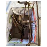 Fire pit forged kettle holders