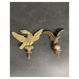 Brass Eagle Finials