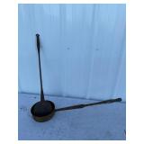 Fire pit skillet and spatula