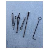 Fire place tools