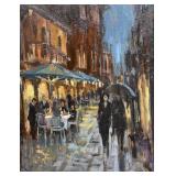 Robert Eberle "Evening in Venice", 18" x 14"