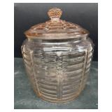 Pink beehive, cookie jar