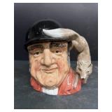 Royal Dalton gone away Toby mug