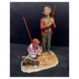 Norman Rockwell PENSIVE pals figure