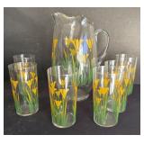 Mid-century juice set