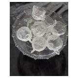 Punch bowl glasses