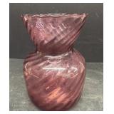 Cranberry Glass vase