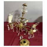 Chandelier w/ Glass Prisms