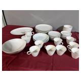Franciscan white dishes
