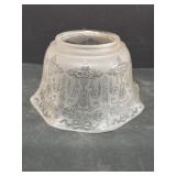 Decorative glass shade