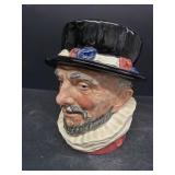 Royal Dalton BEEFEATEPS Toby mug large size