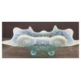 Aqua blue candy dish