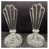 Glass perfume bottles