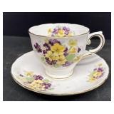 Tuscan, England, teacup and saucer