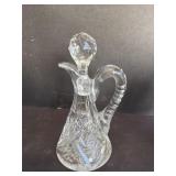 Cut glass cruet