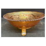 Carnival footed bowl