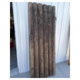 Log cabin door