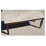 Home furniture company, marble top sampler table