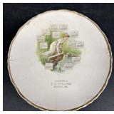 Millville, Indiana 1913 Advertising Store Plate