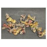 1800 German Christmas tree candle clips