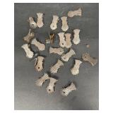 1800s German Christmas tree clips