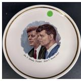 John F and Robert F Kennedy Plate