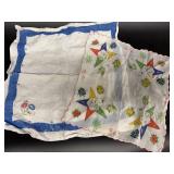 Order of Eastern Star handkerchief and transfer