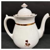 Tea Leaf Ironstone Tea Pot Davenport