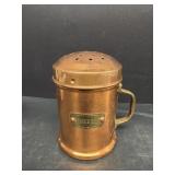 Copper cheese shaker
