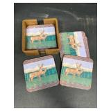 Deer coasters