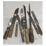 Antique Kitchen Knives and Forks
