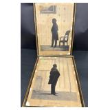 Pair of 1844 Kellogg Prints Martin Van Buren & Dew