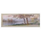 IN Artist John Elwood Bundy Water Color, 1898