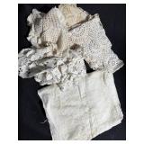 Doilies and table cloth