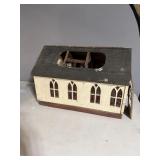 Wooden church dollhouse