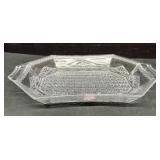 EAPG Victorian Waste Not Want Not Bread Plate