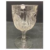 EAPG Paneled Grape Goblet