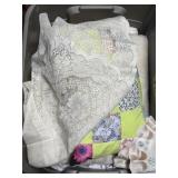 Doilies linens, etc.