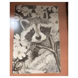 Brandt car raccoon lithograph number 38 of 300