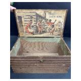 Black Americana Cigar Home Cigar Box
