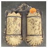 Tin Double Match Holder