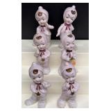 6 Japan Pink China Snow Babies