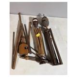 Vintage antique clothes racks