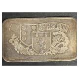 One Troy Ounce .999 Silver Bar
