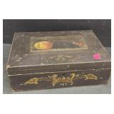 Early Stenciled & Painted Box