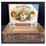 Two Orphans Cigar Box