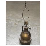 Arts & Crafts Metal Table Lamp