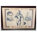 Wendell Wilkie Campaign Poster`
