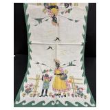 Black Americana Tea Towel