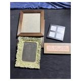 Picture frames and mirror
